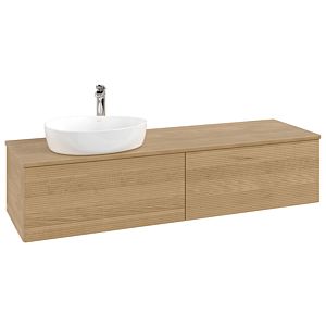 Meuble sous-vasque Villeroy &amp; Boch Antao 1600x360x500mm L37151HN avec éclairage avec structure FK/AP: HN/1