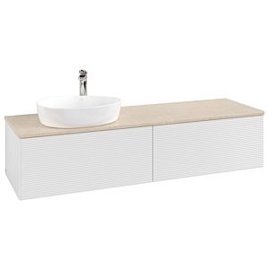 Meuble sous-vasque Villeroy &amp; Boch Antao 1600x360x500mm L37153GF avec éclairage avec structure FK/AP: GF/3