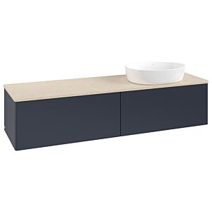Meuble sous-vasque Villeroy &amp; Boch Antao 1600x360x500mm L38013HG avec éclairage FK/AP: HG/3