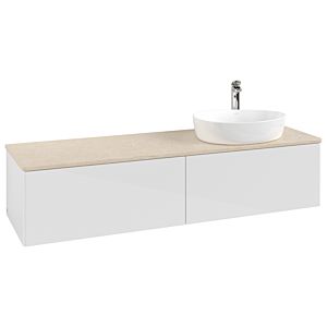 Meuble sous-vasque Villeroy &amp; Boch Antao 1600x360x500mm L38053GF avec éclairage FK/AP: GF/3