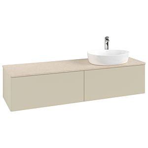 Villeroy &amp; Boch Antao vanity unit 1600x360x500mm L38053HJ with lighting FK/AP: HJ/3