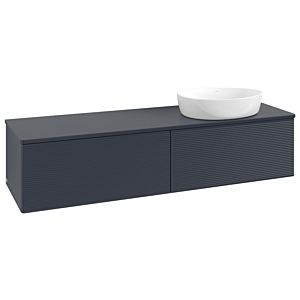 Meuble sous-vasque Villeroy &amp; Boch Antao 1600x360x500mm L38110HG avec éclairage avec structure FK/AP: HG/0