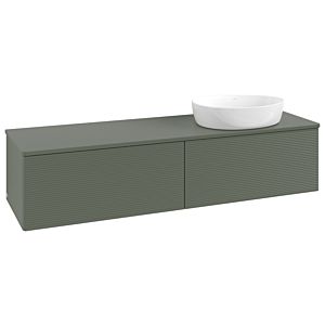 Meuble sous-vasque Villeroy &amp; Boch Antao 1600x360x500mm L38110HL avec éclairage avec structure FK/AP: HL/0