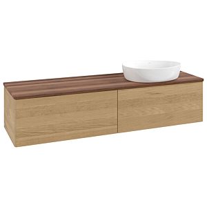 Villeroy &amp; Boch Antao vanity unit 1600x360x500mm L38112HN with lighting with structure FK/AP: HN/2