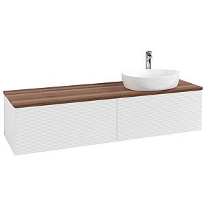 Villeroy & Boch Antao Waschtischunterschrank 1600x360x500mm L38152GF mit Beleuchtung mit Struktur FK/AP: GF/2