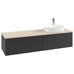 Meuble sous-vasque Villeroy &amp; Boch Antao 1600x360x500mm L38153PD avec éclairage avec structure FK/AP: PD/3