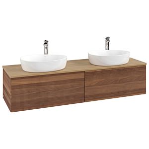Meuble sous-vasque Villeroy &amp; Boch Antao 1600x360x500mm L39151HM avec éclairage avec structure FK/AP: HM/1
