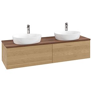 Villeroy &amp; Boch Antao vanity unit 1600x360x500mm L39152HN with lighting with structure FK/AP: HN/2
