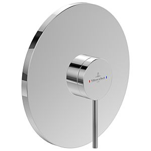 Villeroy und Boch Loop + Friends Fertigmontageset TVS10635211361 Unterputz-Einhebel-Duscharmatur, Wandmontage, chrom