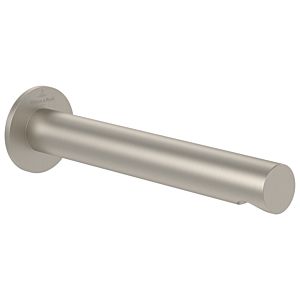 Bec de baignoire Villeroy et Boch Loop + Friends TVT10650515364 pour montage mural, nickel brossé noir