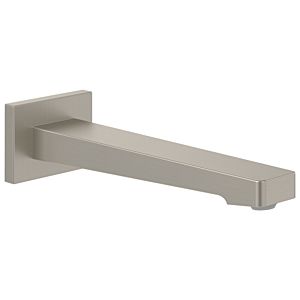 Villeroy und Boch Architectura Square Badewannenauslauf TVT12500200064 Wandmontage, brushed nickel black