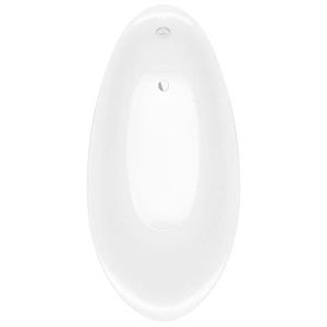 Villeroy et Boch Aveo new generation Q194AVE9W1BCVRW spéciale Q194AVE9W1BCVRW 190 x 95 cm, spécial, sur pied, avec garniture de vidage , blanc pierre