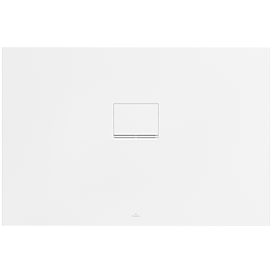 Villeroy and Boch Squaro Infinity shower tray UDQ1280SQI2V-RW 120 x 80 x 4 cm, Stone White, universally installable