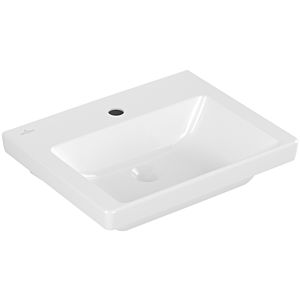 Villeroy et Boch Subway 3.0 lave-mains 43705101 50x40cm, avec trou pour robinet / sans trop-plein, blanc