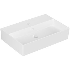 Villeroy & Boch Memento 2.0 Waschtisch 4A2261R1 60 x 42 cm, weiß alpin C-plus, mit Hahnloch, ohne Überlauf