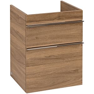 Venticello Villeroy et Boch vasque A92201RH 46,6x59x42,5cm, poignée chromée, Kansas Oak