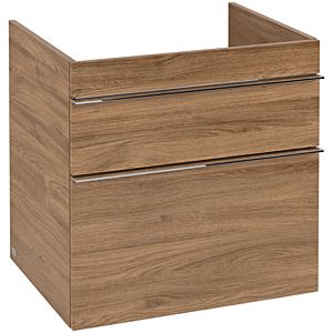 Villeroy und Boch Venticello Waschtisch-Unterschrank A92401RH 60,3x59x50,2cm, Griff Chrom, Kansas Oak