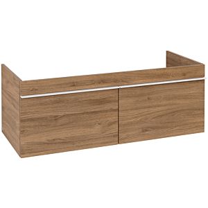 Venticello Villeroy et Boch vasque A93802RH 115,3x42x50,2cm, poignée blanche, Kansas Oak