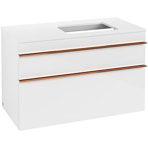 Villeroy and Boch Venticello vanity unit A94305DH 95.7 x 60.6 x 50.2 cm, Glossy White