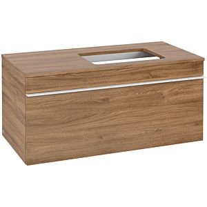 Villeroy and Boch Venticello vanity unit A94802RH 95.7x43.6x50.2cm, vanity unit right, handle white, Kansas Oak