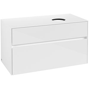 Villeroy and Boch Collaro vanity unit C04000DH 100 x 54.8 x 50 cm, Glossy White