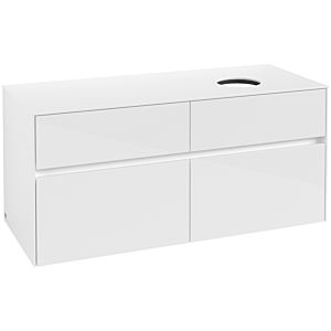 Villeroy and Boch Collaro vanity unit C04300DH 120 x 54.8 x 50 cm, Glossy White