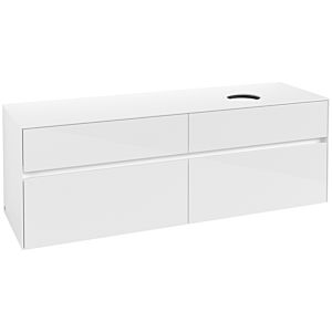 Villeroy and Boch Collaro vanity unit C05100DH 160 x 54.8 x 50 cm, Glossy White