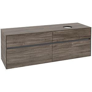 Villeroy and Boch Collaro vanity unit C05100RK 160x54.8x50cm, vanity unit right, Stone Oak