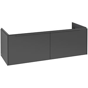 Subway 3.0 Villeroy et Boch vasque C56702VR 127,2x42,9x47,8cm, sans LED / poignée monochrome, graphite