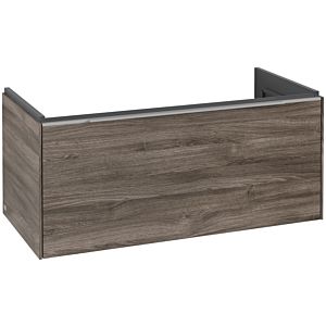 Villeroy and Boch Subway 3.0 vanity unit C569L0RK 97.3x42.9x47.8cm, with LED / handle aluminum glossy, stone oak