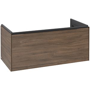 Villeroy and Boch Subway 3.0 vanity unit C569L1VH 97.3x42.9x47.8cm, with LED / handle Volcano black, arizona oak