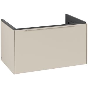 Villeroy and Boch Subway 3.0 vanity unit C57302VN 77.2x42.9x47.8cm, without LED / handle monochrome, cashmere gray