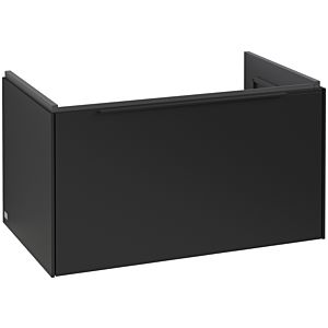 Subway 3.0 Villeroy et Boch vasque C573L1VL 77,2x42,9x47,8cm, avec LED / poignée Noir volcan, noir volcan