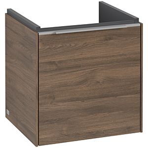 Villeroy and Boch Subway 3.0 vanity unit C58100VH 42.3x42.9x37.75cm, hinge left / handle aluminum glossy, arizona oak