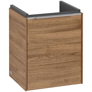 Villeroy and Boch Subway 3.0 vanity unit C58300RH 35.1x42.9x30.9cm, hinge left / handle aluminum glossy, kansas oak