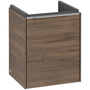 Villeroy and Boch Subway 3.0 vanity unit C58300VH 35.1x42.9x30.9cm, hinge left / handle aluminum glossy, arizona oak