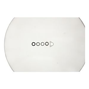 Villeroy et Boch de Raccordement de compteur 92406500 70 x 70 mm, kit de montage