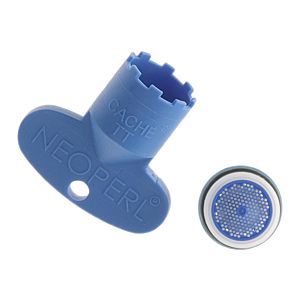 Villeroy & Boch Strahlregler (complet) 92657000 30x30mm, avec joint