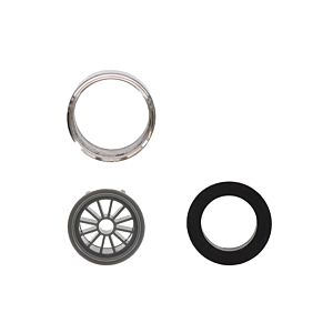 Villeroy & Boch Strahlregler (complet) 925270LE Inox solide, poli