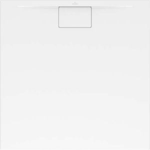 Villeroy et Boch Architectura MetalRim Receveur de douche en A8080ARA115GV01 blanc, 80x80x1,5cm, antidérapant