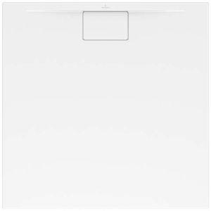 Villeroy et Boch Architectura MetalRim Receveur de douche DA8080ARA148VRW 80 x 80 x 4,8 cm, Stone White