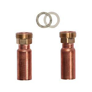 Vaillant connection piece 0010039178 G1 (AG) on copper pipe 28 mm 2 pcs.