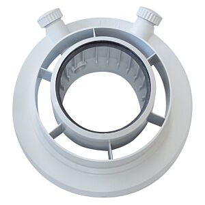 Pièce de raccordement d&#39;appareil Vaillant 0020147469 Ø 80/125 mm, concentrique, pour tuyau de fumées, PP