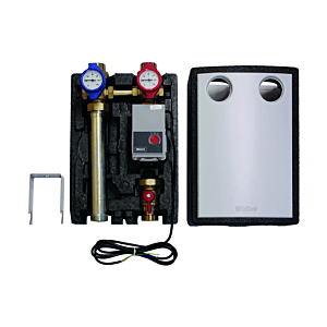 Vaillant ecoTEC groupe de tuyaux exclusif 0020191817 Rp 1&quot; x Rp 1&quot;, sans mitigeur, avec pompe à haut rendement classe A