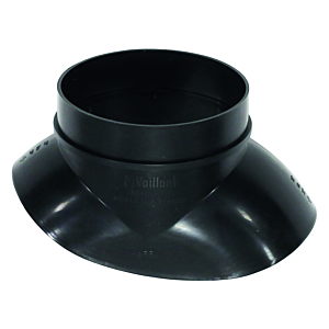 Vaillant adapter 009058 pitched roof 20-50°, for Klöber pan, black
