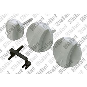 bouton Vaillant , gris, lot de 3 114288 Vaillant no. 114288