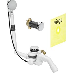 Viega Multiplex Trio vidange / trop-plein 672027 6145.4 DN 40 / 50x540mm, chromé