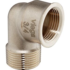 Arc Viega 281748 R 3/8 x Rp 3/8, 90 degrés, bronze