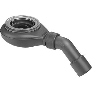 Viega Tempoplex 6967.1 Funktionseinheit 836573 DN 40/50, Kunststoff, Bauhöhe 60mm, 45Grad Ablaufbogen