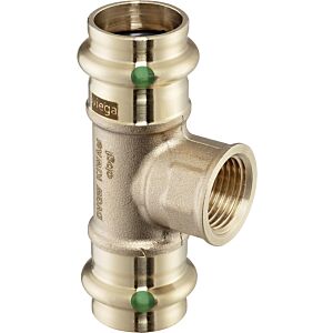 Viega T-Stück 281359 18 x 1/2 IG x 18 mm, Rotguss, SC-Contur
